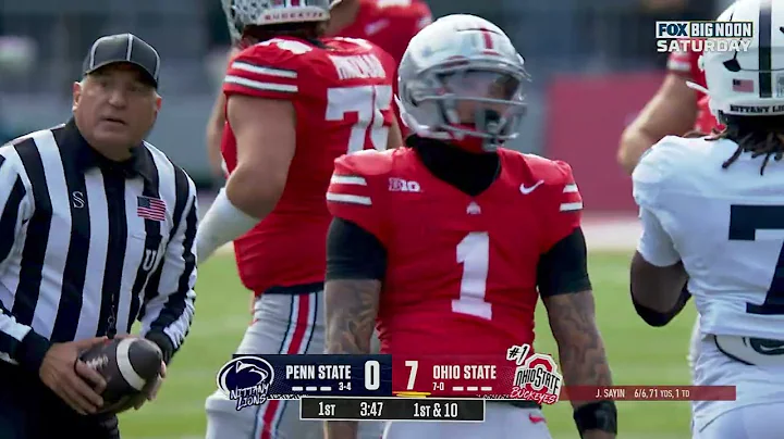 Penn State vs #1 Ohio State Full Game HD NCAAF 11/1/2025