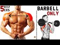 5 BEST SHOULDER WORKOUT WITH BARBELL AT HOME OR AT GYM /  Meilleurs exercices musculation épaules