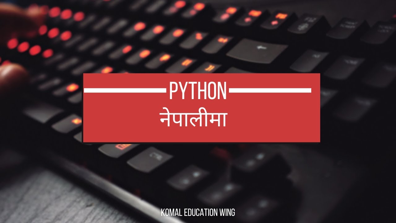 Python Introduction in Nepali | Hello World in C vs Java vs Python ...