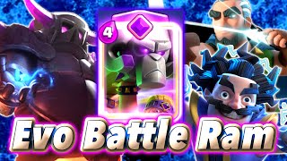 Come back Classic PEKKA BRIDGE SPAM with Evo Battle Ram😍-Clash Royale