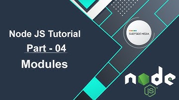 Node JS Tutorial - Modules