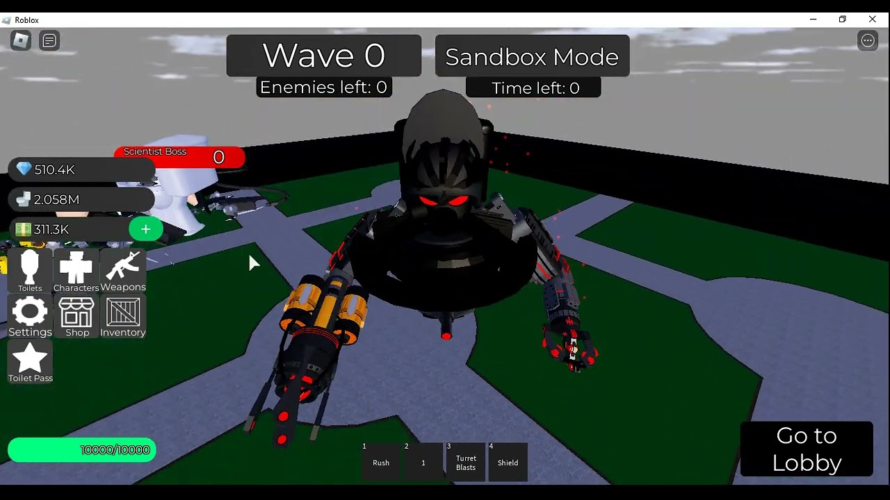 Elite Juggernaut Astro toilet vs all boss