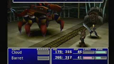 Final Fantasy VII Playthrough (3) Guard Scorpion