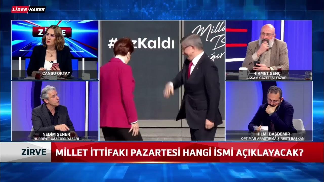 Nedim Şener “Meral Akşener’in amacına ulaşmak için atmayacağı takla