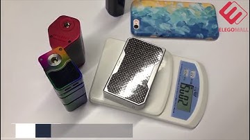 Hugo Vapor Boxer Rader 211W Mod, Only 80.4g Weight!