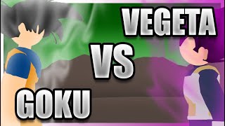 Pivot Goku VS Vegeta - Test