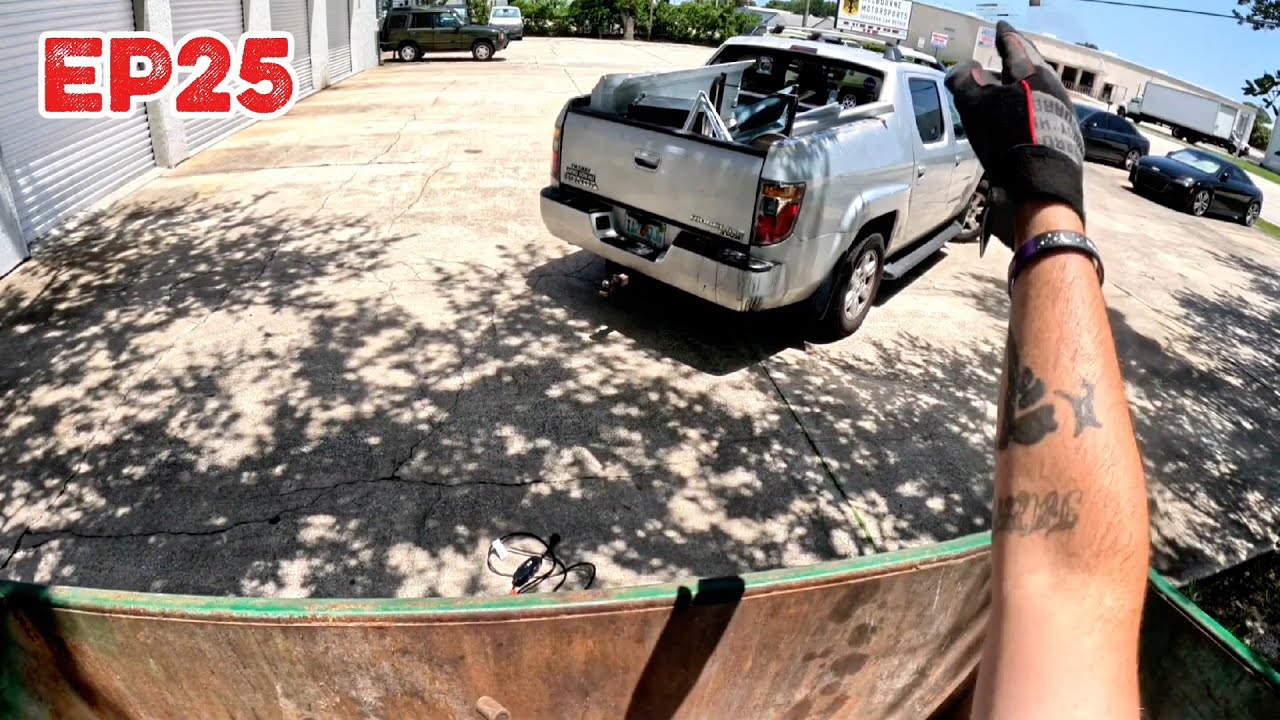 DUMPSTER DIVING! - Scrapping Through The Town!