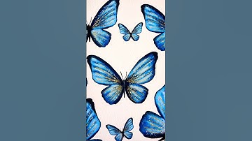 Digital watercolor butterfly procreate #art #digitalwatercolor #procreate #procreateart #watercolor