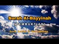 Surat albayyinah  15x untuk hafalan