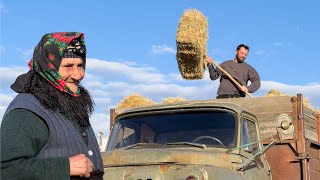 VILLAGE LIFE IN CAUCASIAN | GRANDMA IS COOKING | RURAL LIFESTYLE | AZERBAIJAN COUNTRY LIFE VLOG