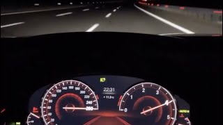 Araba Snapleri Bmw 730Dle Gece Gezmeler 260Kmh Baba
