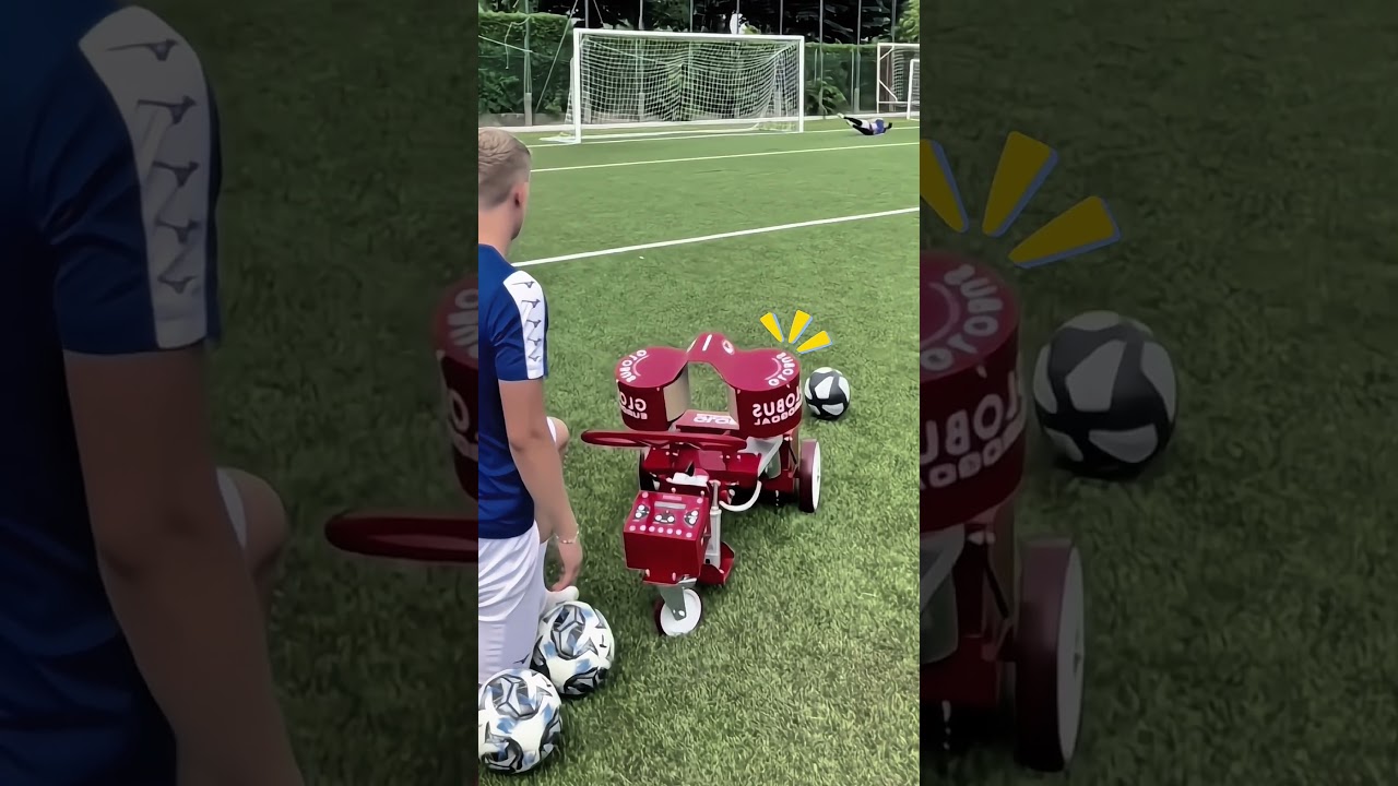 Super Advanced Ball Launcher! Can It Break the Goal?!