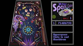 Classic Game : 3D Pinball Space Cadet (for Windows) - with cheat bmax to see maelstorm screenshot 5