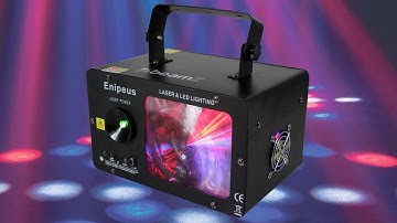 BeamZ Enipeus 2-in-1 Colour LED DJ Light With Laser