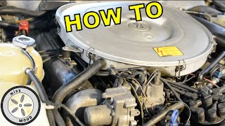 How to avoid MASSIVE engine failure - Mercedes Benz SL V8 R107