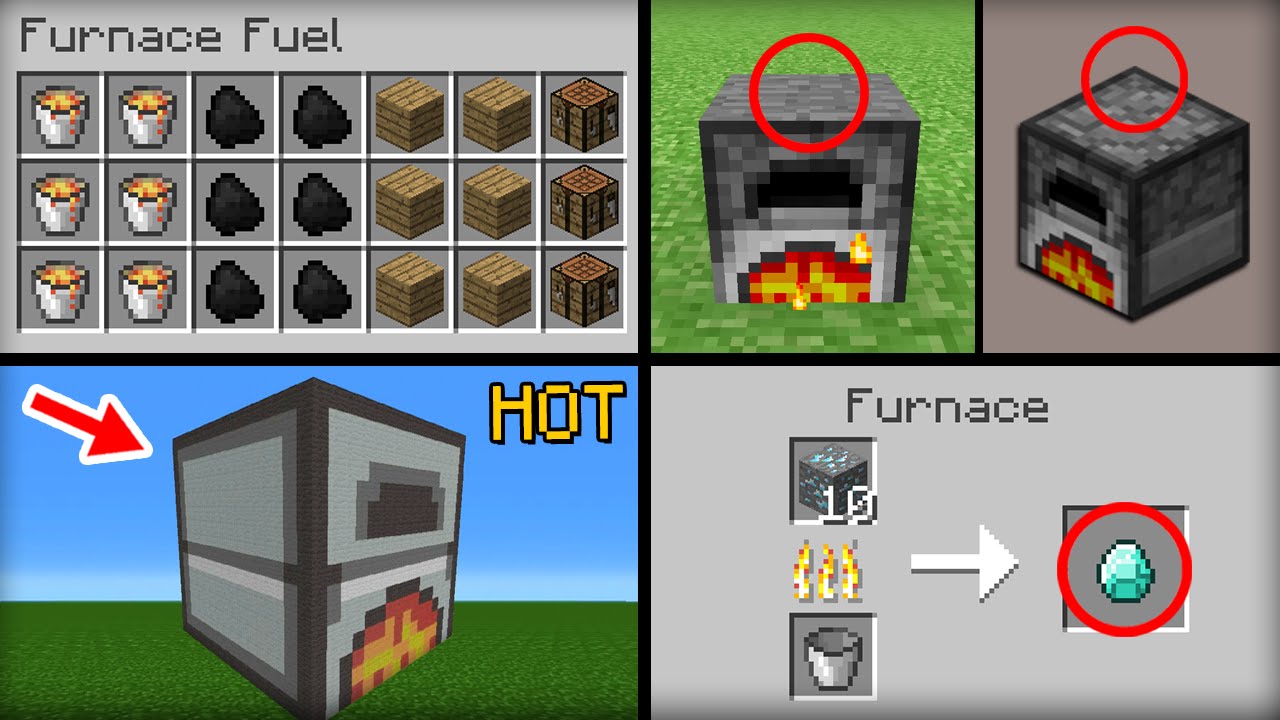 Minecraft How To Use A Furnace