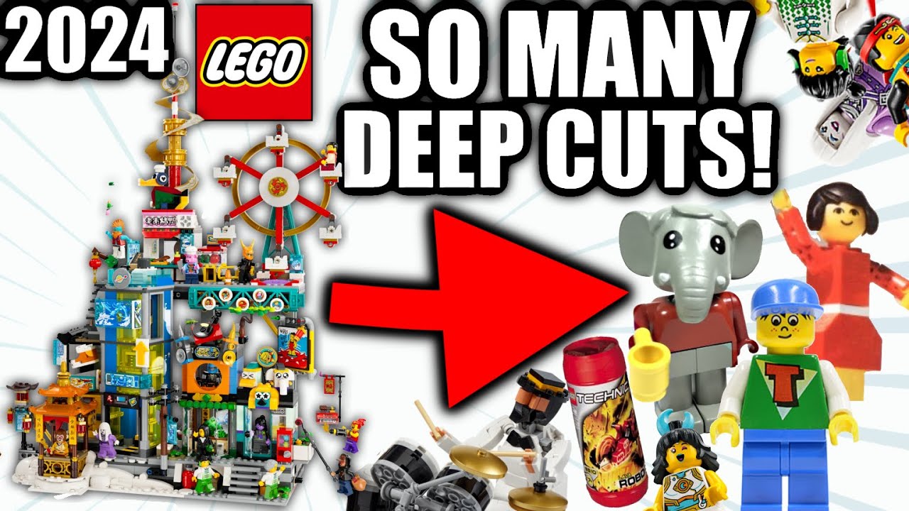 2024 LEGO Anniversary Set FILLED with REFERENCES! Brick Finds & Flips