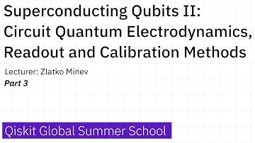 21. Superconducting Qubits II: Circuit Quantum Electrodynamics, Readout and Calibration Methods Pt 3