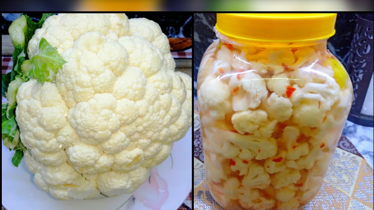 مخللات رمضان ٢٠٢٣ 🌛تخليل القرنبيط وسر نجاحه من الألف إلى الياء 👍🏻والطعم ولا احلى طرشجي 😋