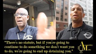 Unlawfully detained, handcuffed, searched- US Secret Service Uniformed Division