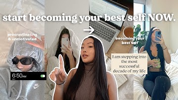 HOW TO REINVENT YOURSELF FOR 2024: a step by step guide to change your life NOW & be confident!