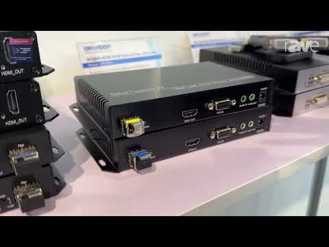 ISE 2025: ORIVISION Electronics Co., Ltd. Shows OKH901 4K@60 HDMI KVM Optical Fiber Extender