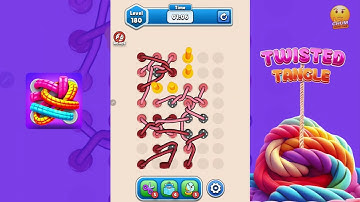 Twisted Tangle - Level 180 - Gameplay walkthrough