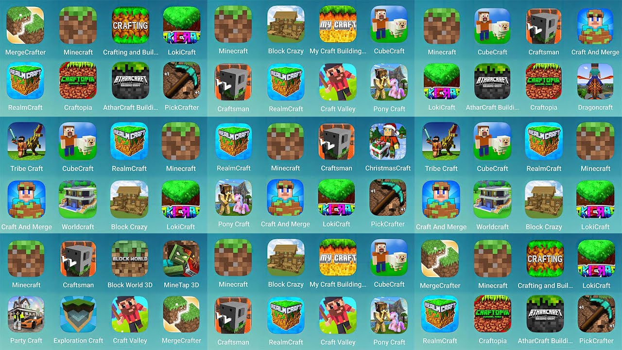 Mergecrafter, Lokicraft, Craft and Merge, Minecraft, Tribe Craft ...