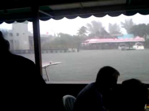 Rainy Day At Waterway Cafe Palm Beach Gardens Fl Youtube