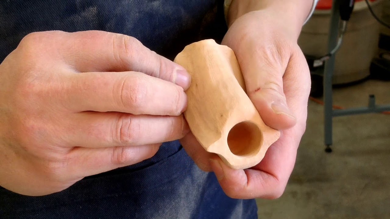 Making a Flying Squirrel Briar Pipe - part 2