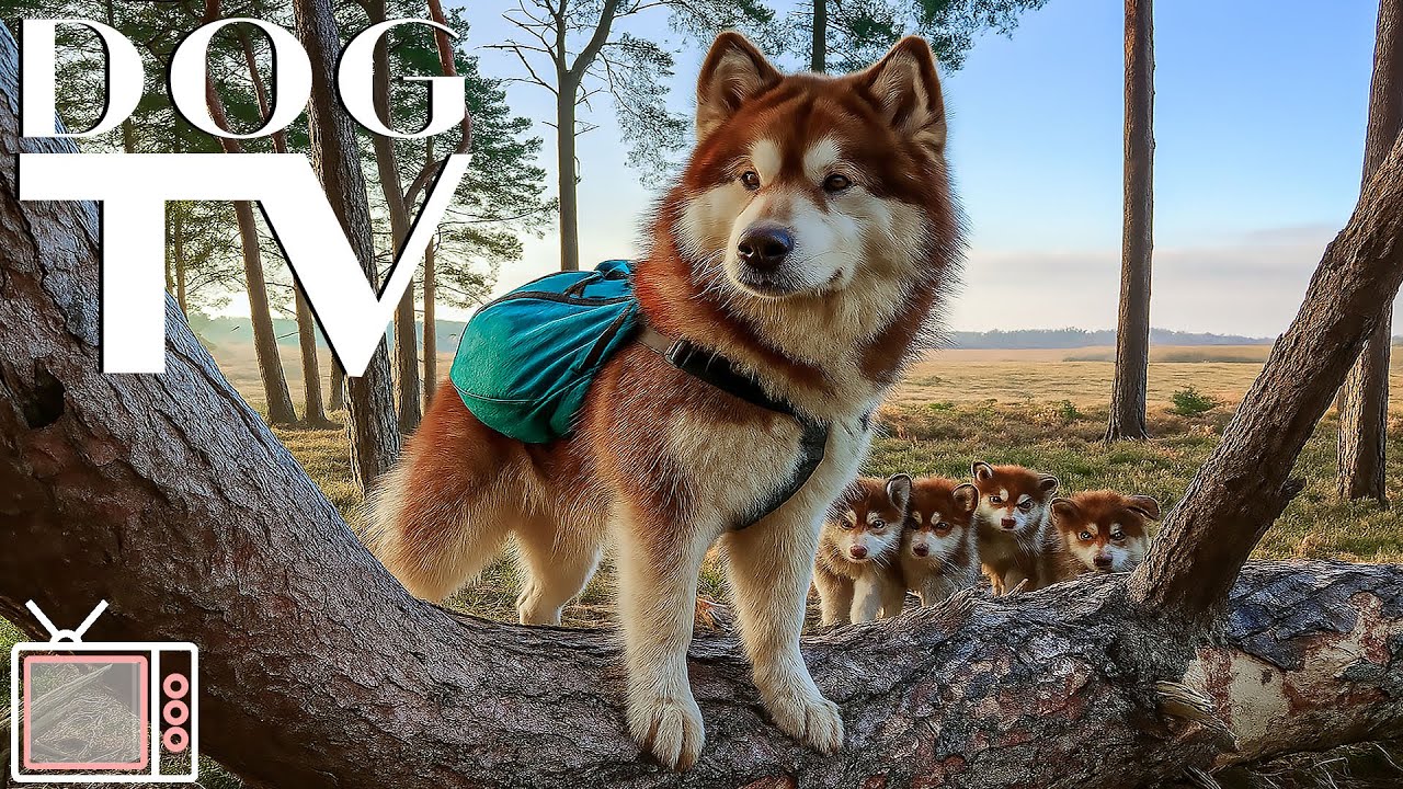 Dog Music for Dogs Left Home Alone: Relaxing Forest Trail Walk for Dogs with Soothing Music For Dogs