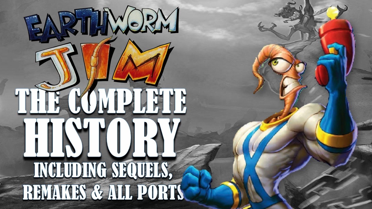 EARTHWORM JIM - THE COMPLETE HISTORY - YouTube