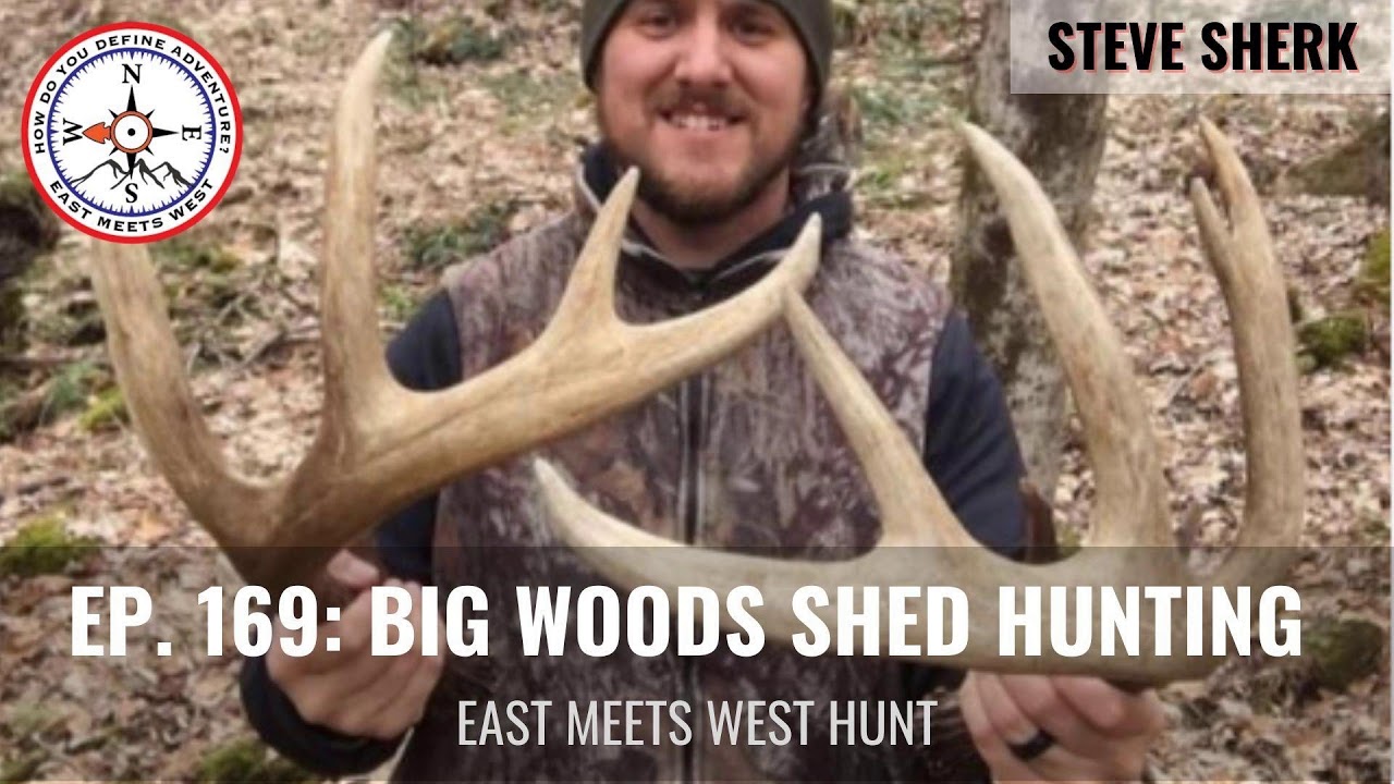Ep 169 Big Woods Shed Hunting With Steve Sherk Sherk s Guide Ep 169 Big Woods Shed Hunting With Steve Sherk Sherk s Guide