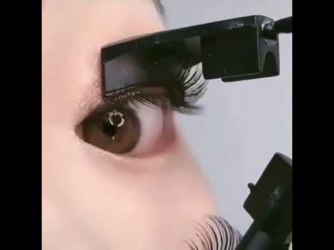 Щипці аплікатор для надягання магнітних вій сендвіч Пінцет металевий інструмент, видео 1