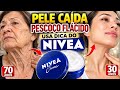 Pescoço Flacido Pele derretendo Usa Dica do Creme Nivea