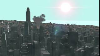 Big Explosion in a City ( VFX Test )