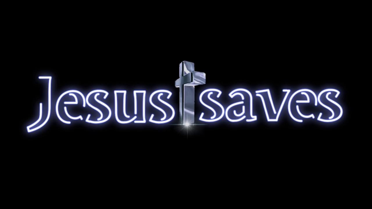 FREE NO COPYRIGHT FULL HD 60FPS JESUS SAVES NEON BANNER SCREENSAVER ...