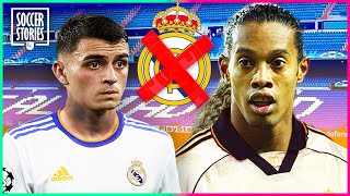 4 Players Rejected By Real Madrid For Ridiculous Reasons