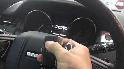 Ranger rover Evoque Key programing