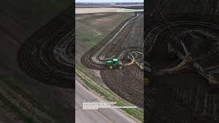 Mega Tractor Land Leveler Smoothing Huge Fields 🚜 #AgriTech #FarmTools #PrecisionFarming