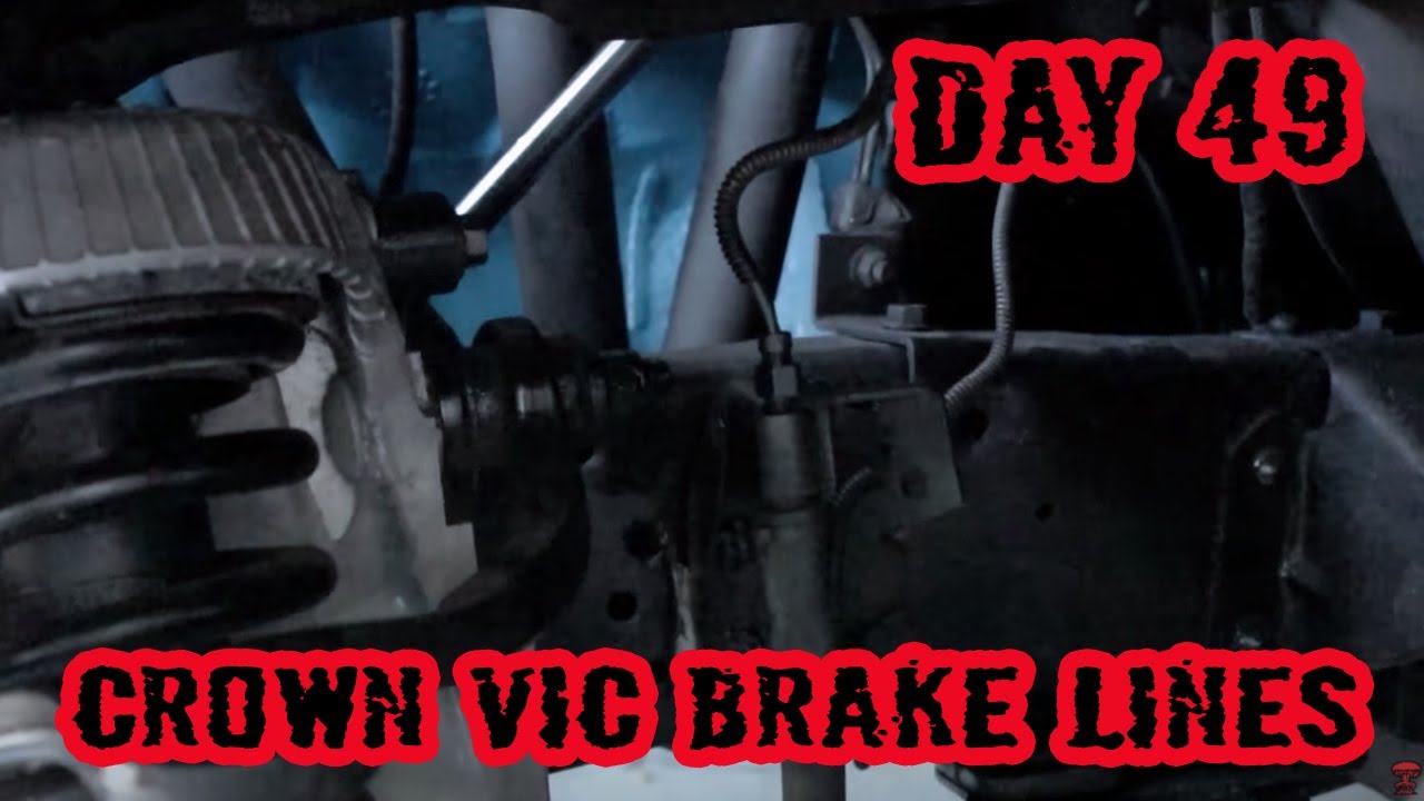 Brake Lines on a Crown Vic FrontEnd Swap (1973 Ford F100 Rebuild