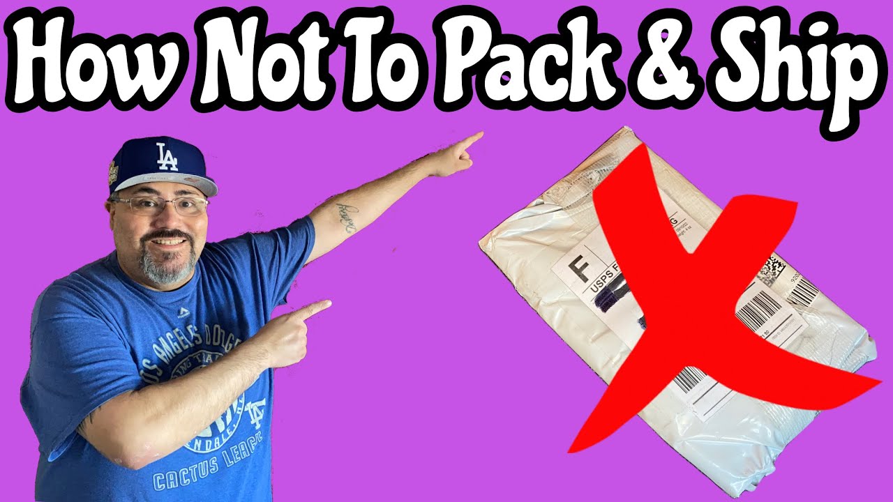 How Not To Pack And Ship Sports Cards YouTube