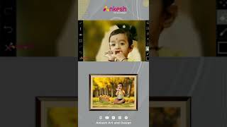 baby Boy photo Editing in PicsArt app on smartphone #youtubeshorts screenshot 5
