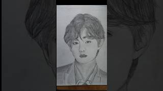 BTS V drawing I made in 8th grade 💜 #shorts #ytshorts #bts #btsv #taehyung #kimtaehyung #v #btsarmy