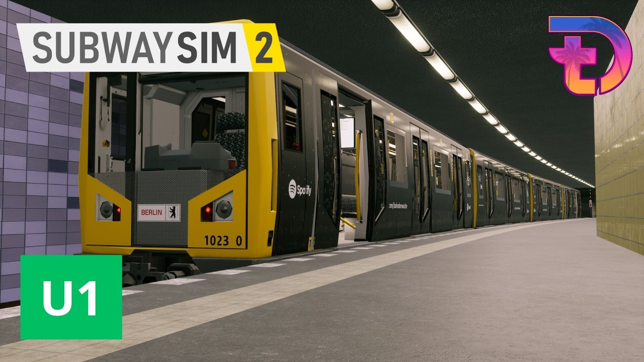 SubwaySim2 - Linea U1 Uhlandstraße | RTX 4060 TI ULTRA GRAPHIC