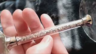 Match Highlights lotus candel holders Amazon silver and crystal