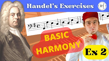 Harmony for Beginners - G Major Handel Exercises n.2 #improvisation #harmony #counterpoint