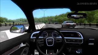City Car Driving -  Audi S5 screenshot 2