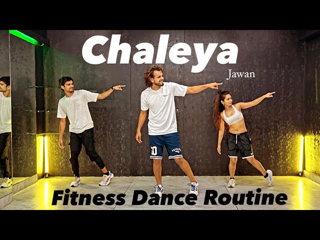 Chaleya - Jawan | Fitness Dance | Bollyfit | Akshay Jain Choreography #ajdancefit #chaleya class=
