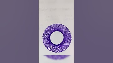 Stunning Spirograph Patterns | Satisfying Geometric Art #shorts #spirographdesigns #art #design